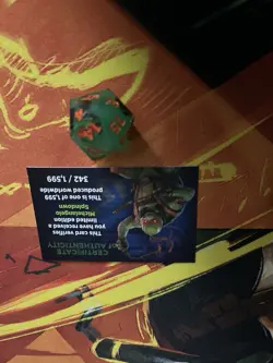 Ninja Turtles Michelangelo Spindown D20 Legendary Limited Edition - TMNT MTG - Image 5