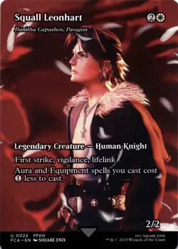 Squall Leonhart - Danitha Capashen, Paragon (Showcase) Final Fantasy Magic MTG - Image 1