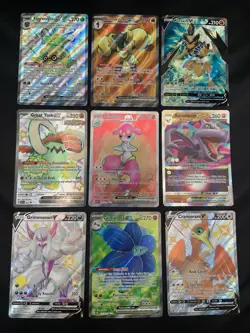 Pokemon Card Lot Full Art EX Shiny V Star Ultra Rare NM/LP Pokemon Cards - Image 1