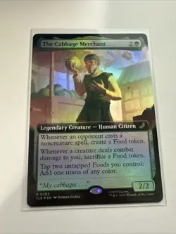 The Cabbage Merchant Extended Art FOIL Avatar Last Airbender Eternal NM 515071 - Image 1