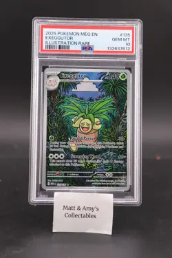Exeggutor 135/132 Me01: Mega Evolution Holo Pokemon PSA 10 - Image 1
