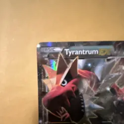 Pokemon TCG Tyrantrum EX Promo Holo Black Star XY Set XY70 180HP Card - Image 5