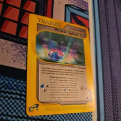 Miracle Sphere Beta 130/144 Skyridge Uncommon English Pokemon Card - Image 2