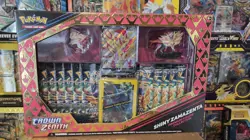 Pokemon Crown Zenith Shiny Zamazenta Premium Figure Collection Box Sealed - Image 1