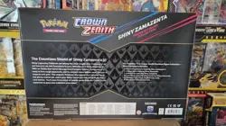 Pokemon Crown Zenith Shiny Zamazenta Premium Figure Collection Box Sealed - Image 2
