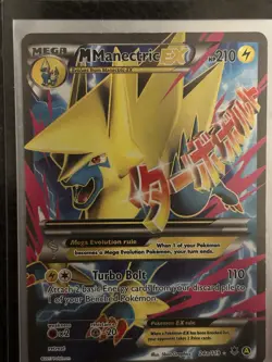 Pokemon M Manectric EX 24a/119 Holo Mega Evolution Pokemon-EX Pokemon TCG - Image 1