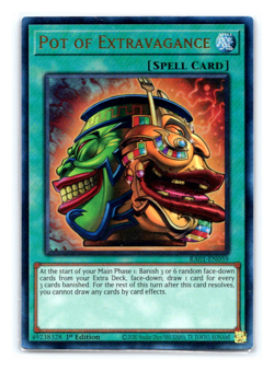 Pot of Extravagance - RA01-EN059 - Ultimate Rare - 1st Edition Yugioh - Image 1