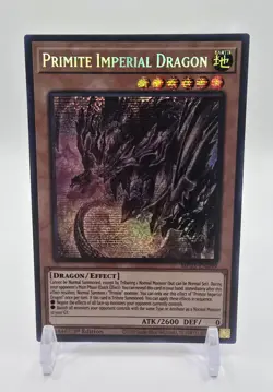 Yugioh - Primite Imperial Dragon - MP25-EN099 - Prismatic Secret Rare -NM/M - Image 1