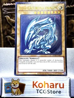 Yugioh Blue-Eyes White Dragon OP28-EN001 Ultimate RareOTS Tournament Pack 28 -NM - Image 1