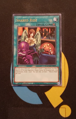 MAGO-EN079 Shared Ride Gold Rare 1st Edition YuGiOh - Image 1
