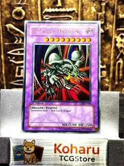 Yugioh B. Skull Dragon MRD-018 Ultra Rare Metal Raiders 1st Edition 2002 -NM - Image 1
