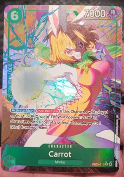 One Piece Carrot Rare Alternate Art Eb03 - Image 1