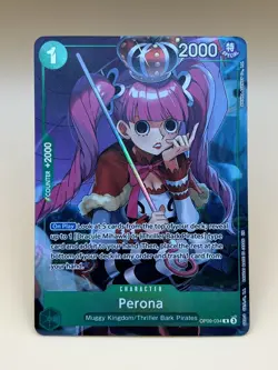 One Piece TCG ~ Perona (Illustration Box Vol.4) OP09-034 Foil Promo : M/NM - Image 1