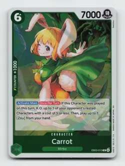 Carrot R Extra Booster: One Piece Heroines Edition EB03-013 NMFoil - Image 1
