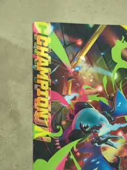 Pokemon TCG Mega Charizard X League Cup Champion Playmat - Image 5
