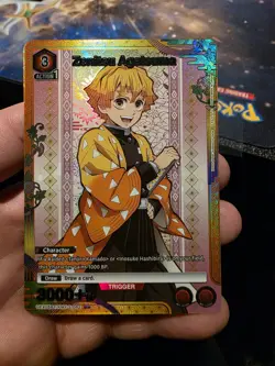 Zenitsu Agatsuma U* Alternate Art UEX05BT/KMY-3-062 Demon Slayer Volume 2 - Image 1