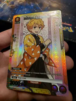 Zenitsu Agatsuma U* Alternate Art UEX05BT/KMY-3-062 Demon Slayer Volume 2 - Image 2