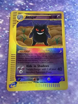 Gengar 48/165 Expedition Base Set Reverse Holo Rare NM Pokemon Card - Image 1