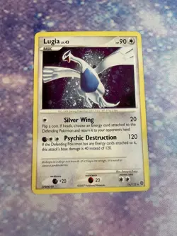 Lugia 14/132 Diamond & Pearl Secret Wonders Rare Holo LP Pokemon Card - Image 1