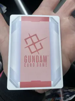 Gundam TCG Card Game Dual Impact Foil Resource GD02 C+ R-013 Red Gundam - Image 5
