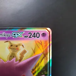 Gengar & Mimikyu GX 53/181 Holo Rare Tag Team Up NM Pokemon Card - Image 5