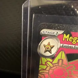 Pokemon Mega Starmie EX 330 HP Stage 1 Holo Card 102/088 POR - Image 3