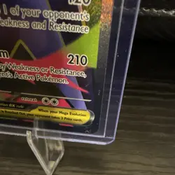 Pokemon Mega Starmie EX 330 HP Stage 1 Holo Card 102/088 POR - Image 5