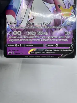 Dark Sylveon V SWSH134 SWSH: Sword & Shield Promo Cards Holo [NM] - Image 3