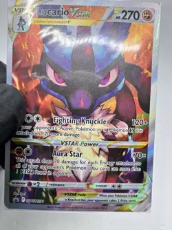 Lucario VSTAR SWSH291 SWSH: Sword & Shield Promo Cards Holo [Sealed] - Image 4