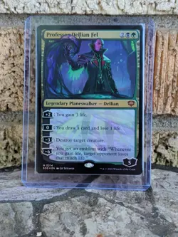 Professor Dellian Fel FOIL MTG SOC #0214 Mythic Pack Fresh Secrets of Strixhaven - Image 1