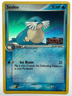 Sealeo Pokemon Power Keepers 37/108 Uncommon Reverse Holo Stamped LP/NM - Image 1
