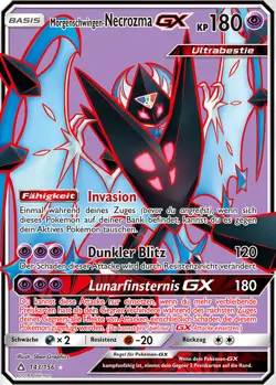 Pokemon Morgenschwingen-Necrozma GX Full Art Ultra Prisma 143/156 - Image 1