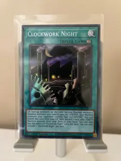 Yugioh - Clockwork Night - (Super Rare) #RA03-EN071 - Quarter Century Bonanza - Image 1
