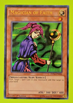 Yu-Gi-Oh Magician of Faith Ultra Rare 1st Edition DUSA-EN044 Nm - Image 1