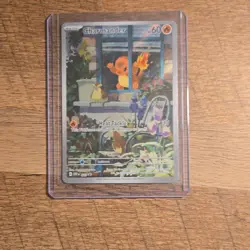 Pokemon Charmander Illustration Rare Promo Holo Sv: Scarlet & Violet 151 168/165 - Image 1