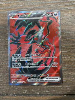 Yveltal ex 105/088 - Full Art Ultra Rare - Pokemon TCG: Perfect Order - NM - Image 1