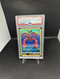 Galarian Moltres SWSH284 Crown Zenith Promo Card PSA 10 Gem Mint - Image 1