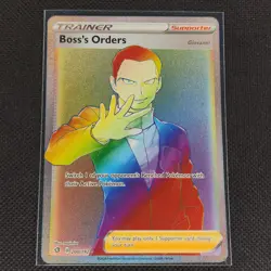 Boss's Orders - 200/192 - Secret Rare - Rebel Clash - Pokemon Card - NM/M - Image 1