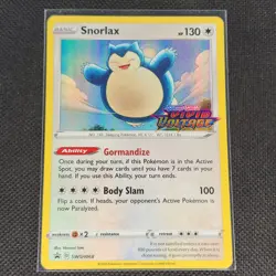Snorlax - SWSH068 - Black Star Promo - Pokemon Card - NM/M - Image 1