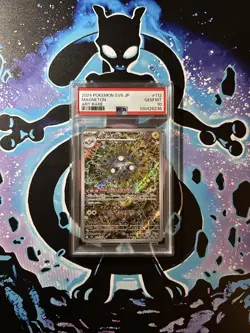 Magneton PSA 10 Japanese Pokemon Card 112 AR 2024 sv8 Super Electric Breaker - Image 2