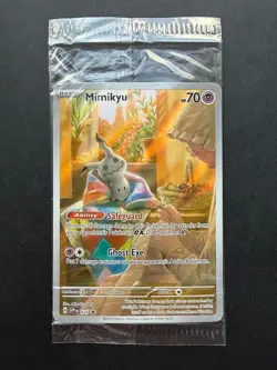 Pokemon Card Mimikyu 075 Black Star Promo Sealed - Image 1