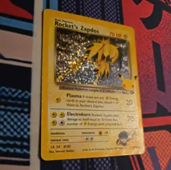 Rocket's Zapdos 15/132 Pokemon Celebrations: Classic Collection Pokemon Card - Image 2