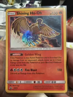 👌 Shining Ho-Oh 👌SM70 Promo Card NM - Image 1