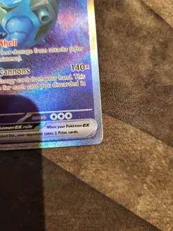 Pokemon TCG Blastoise EX SIR Scarlet & Violet 151 Card 200/165 - Image 4