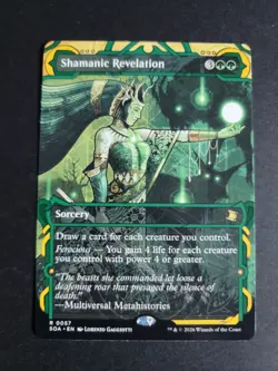 Shamanic Revelation Rare MTG Secrets of Strixhaven Mythical Archives - Image 1