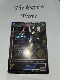 mtg, Dion, Bahamut's Dominant (Borderless) (Surge Foil) Final Fantasy Foil NM - Image 4