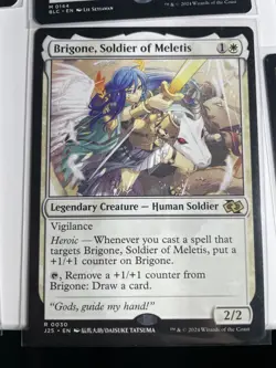 Magic: The Gathering (MTG) - Brigone, Soldier of Meletis (Anime) R0030 NM - Image 1