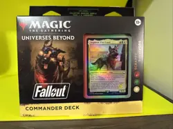 MTG Universes Beyond Fallout Commander Deck * Scrappy Survivors * NEW - Image 1