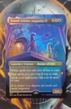 Grand Arbiter Augustin IV (Borderless) Double Masters 2022 Foil - Image 1