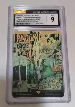 MTG - Tales Of Middle Earth: Anduril, Flame of The West (0746) - CGC Mint 9 - Image 1